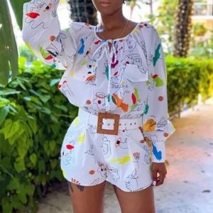 Abstract Art Romper